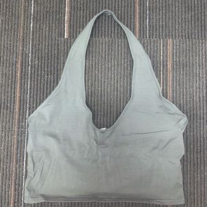 Halter crop top